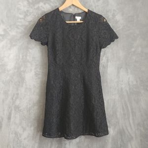 J Crew Petite Black Dress